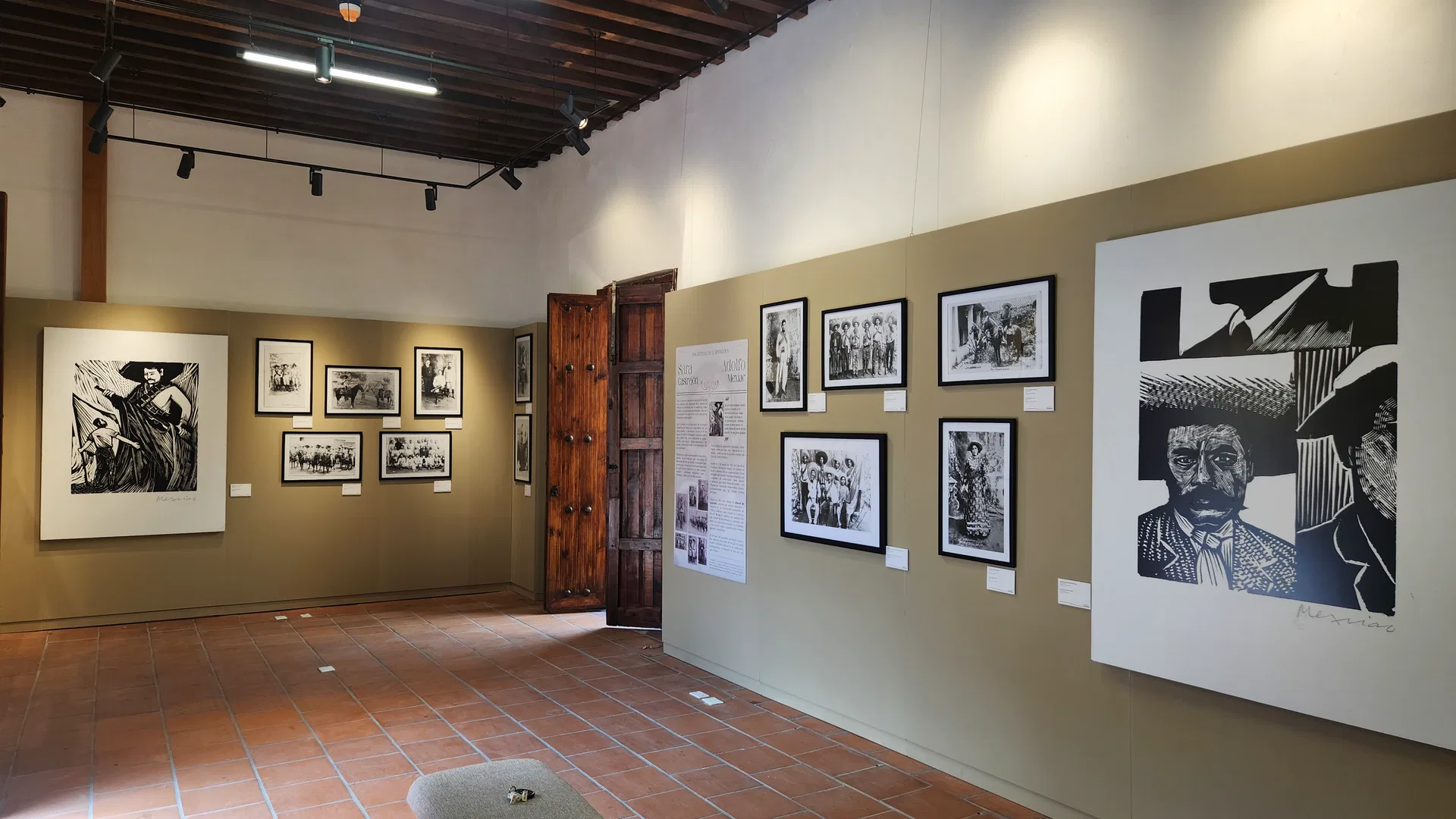Sala de Sara Castrejón, La Fotógrafa de la Revolución en el Museo Regional de Tepeaca, 2024.